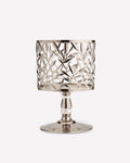 Vine Leaf Pedestal 3-Wick Candle Holder