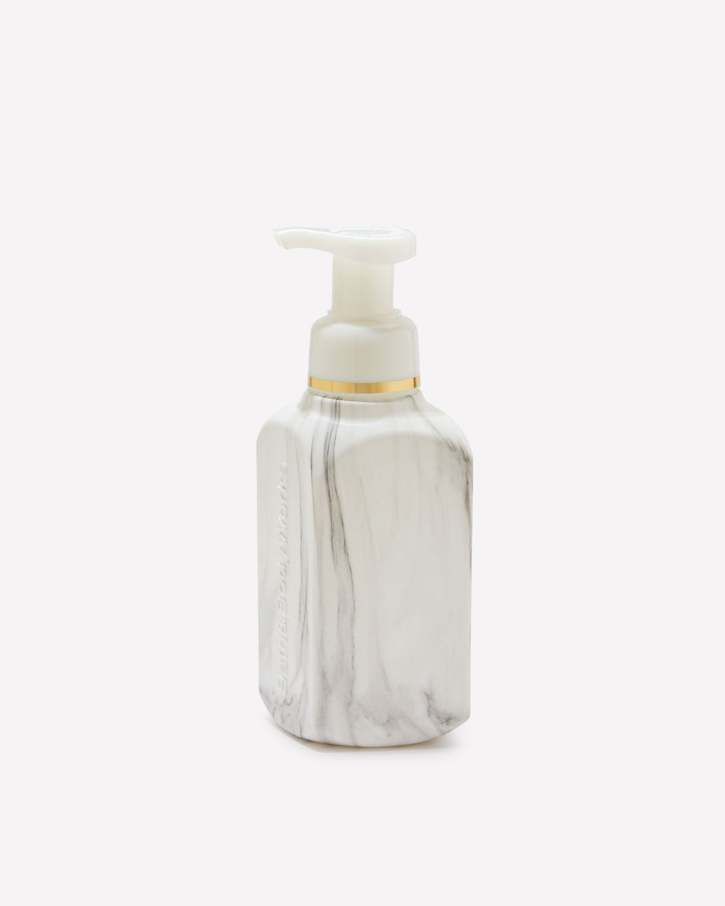 White Marble Gentle & Clean Foaming Hand Soap Dispenser