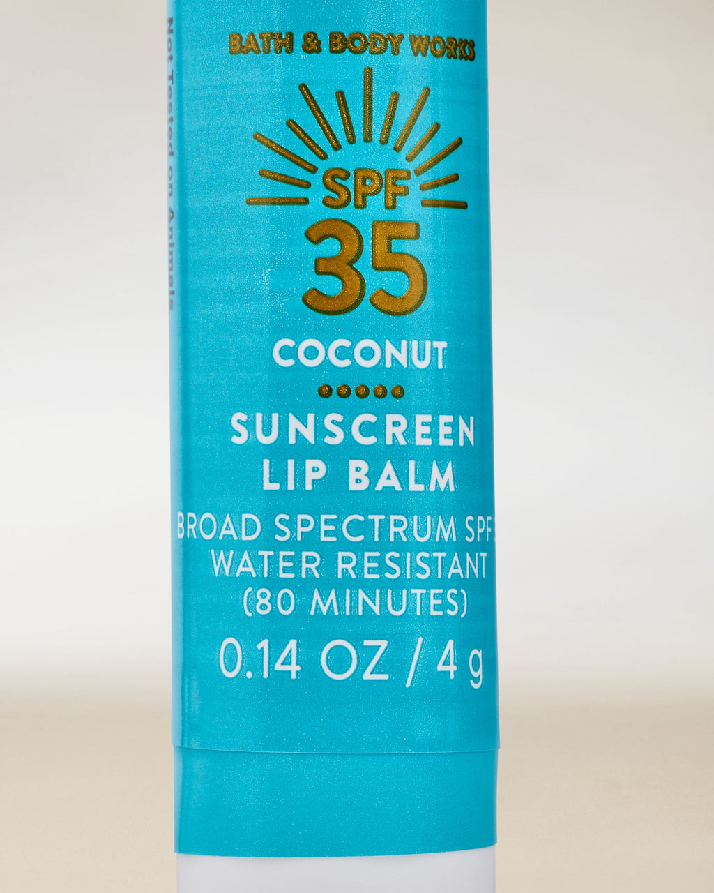 Coconut Sunscreen Lip Balm