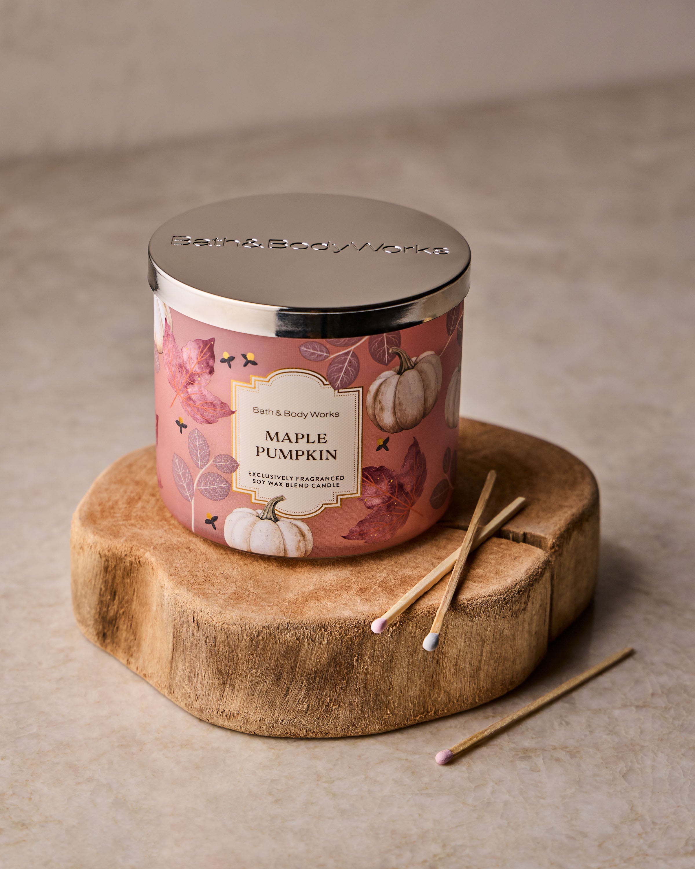Maple Pumpkin 3-Wick Candle