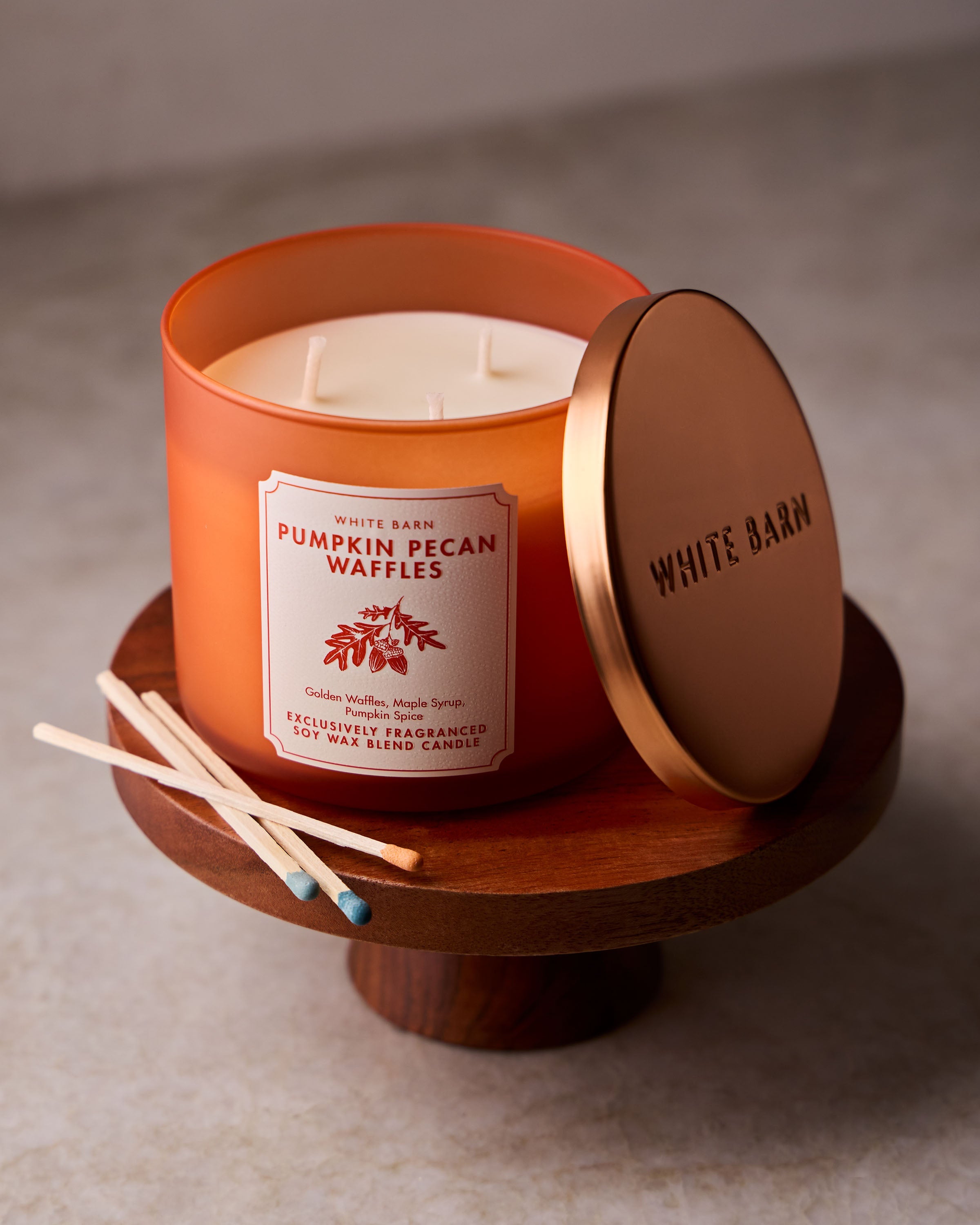 Pumpkin Pecan Waffles 3-Wick Candle
