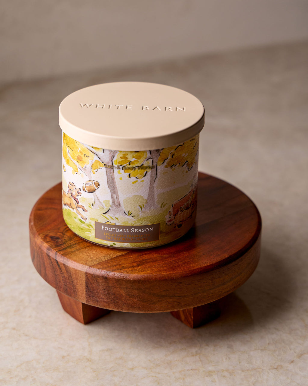 Football Season 3-Wick Candle
