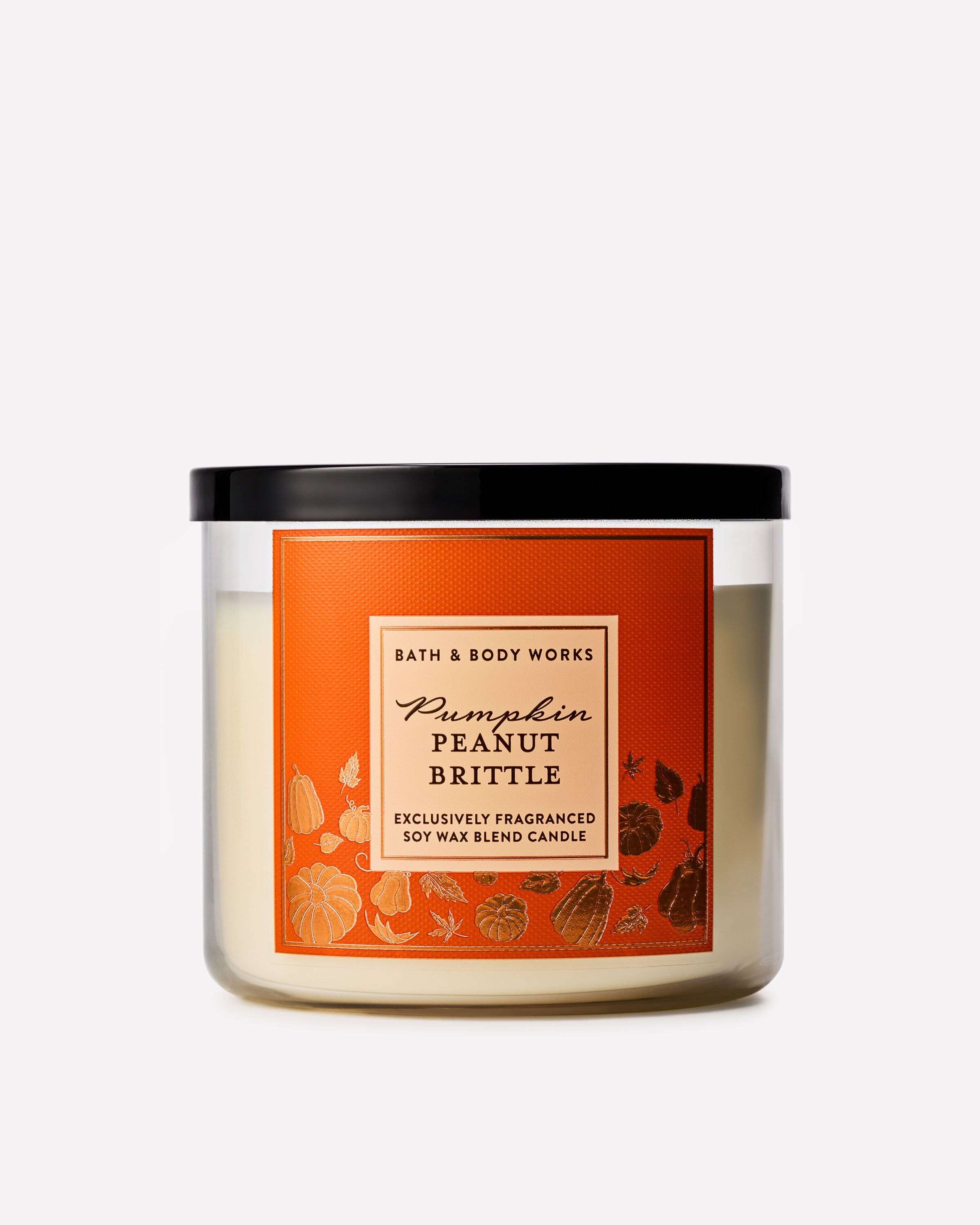 Pumpkin Peanut Brittle 3-Wick Candle