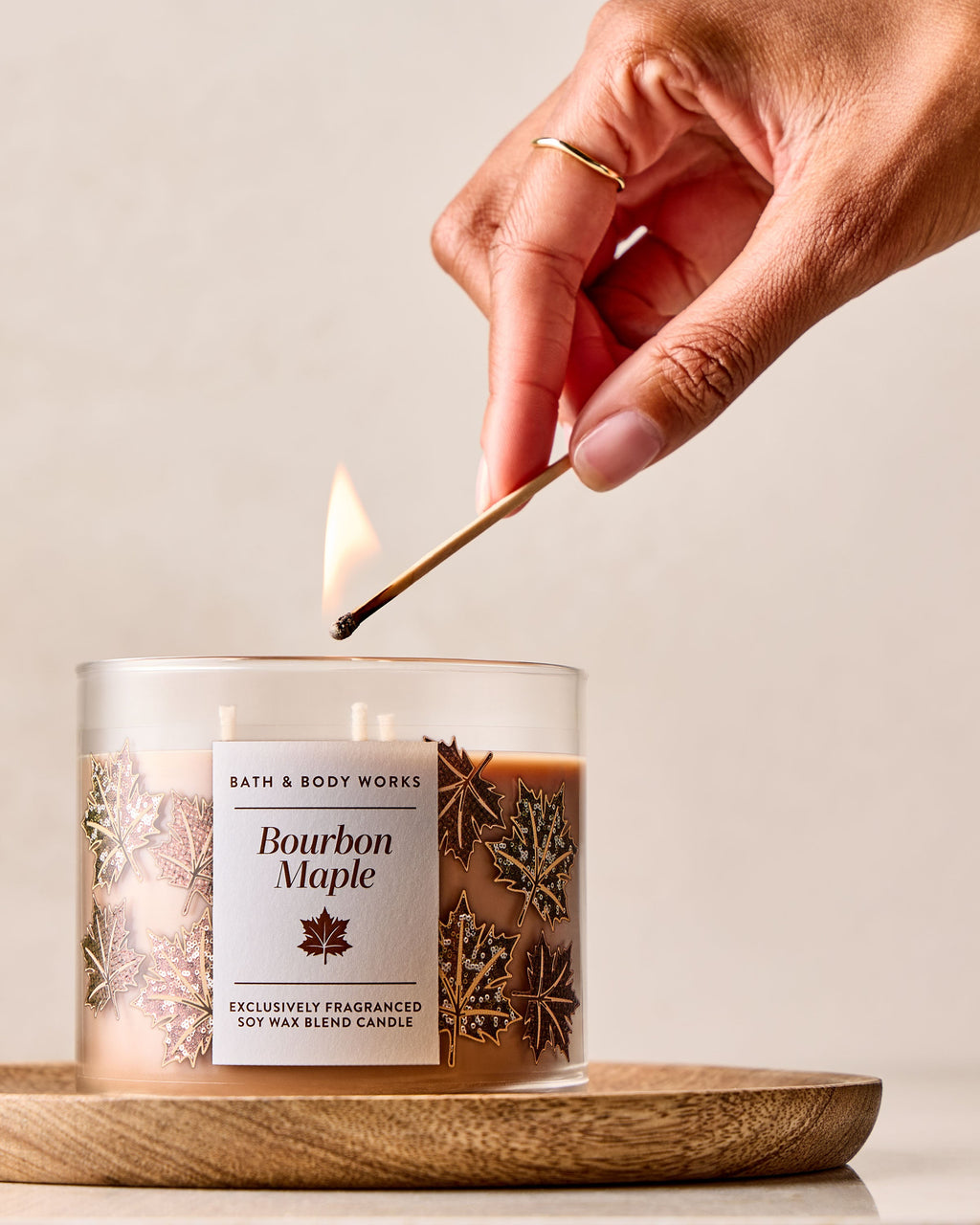 Bourbon Maple 3-Wick Candle