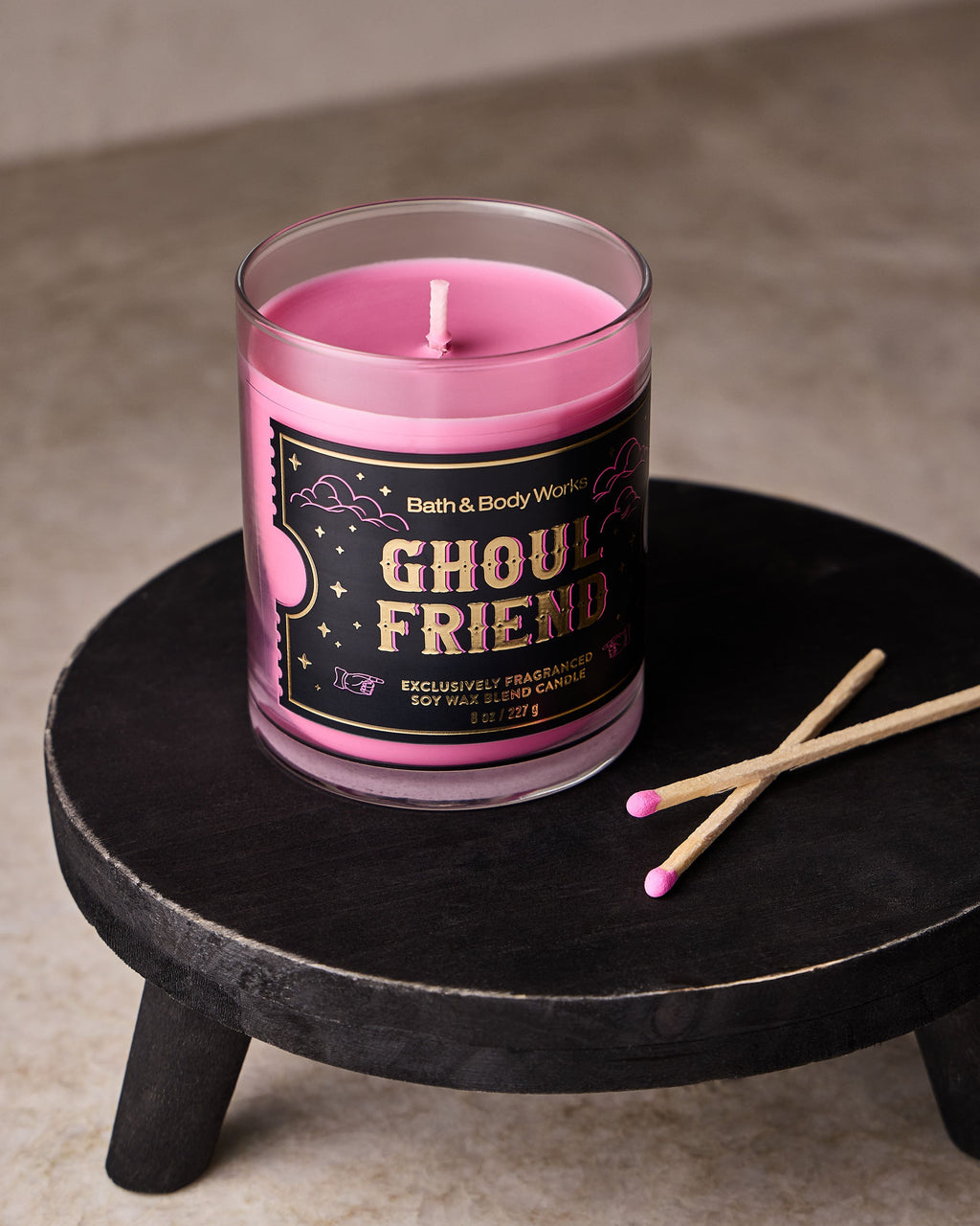 Ghoul Friend Single Wick Candle