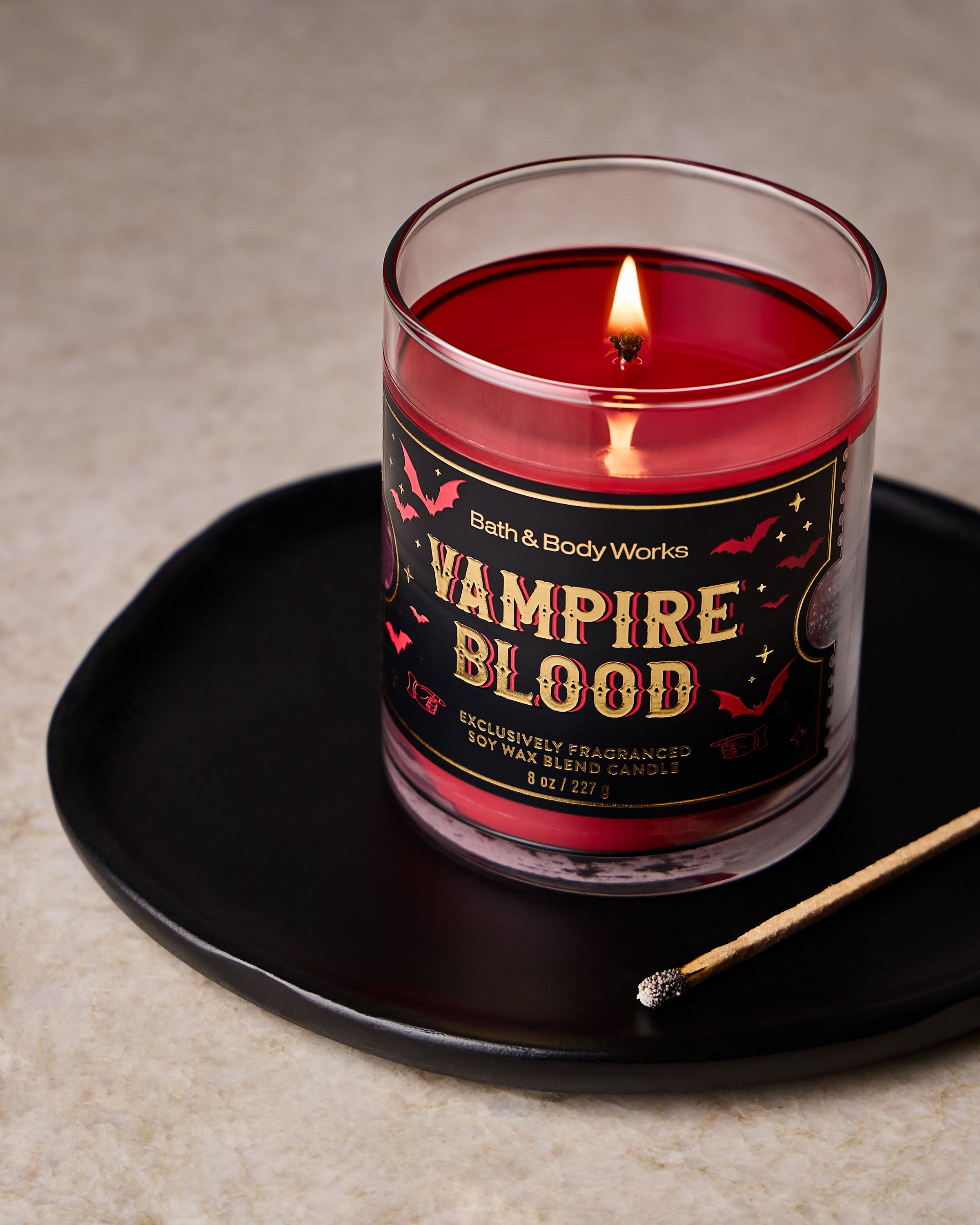 Vampire Blood Single Wick Candle