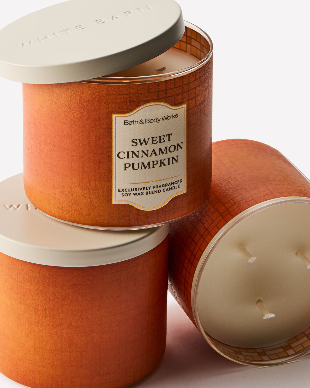 Sweet Cinnamon Pumpkin 3-Wick Candle