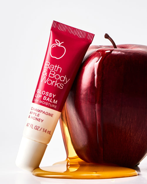 Champagne Apple & Honey Glossy Lip Balm