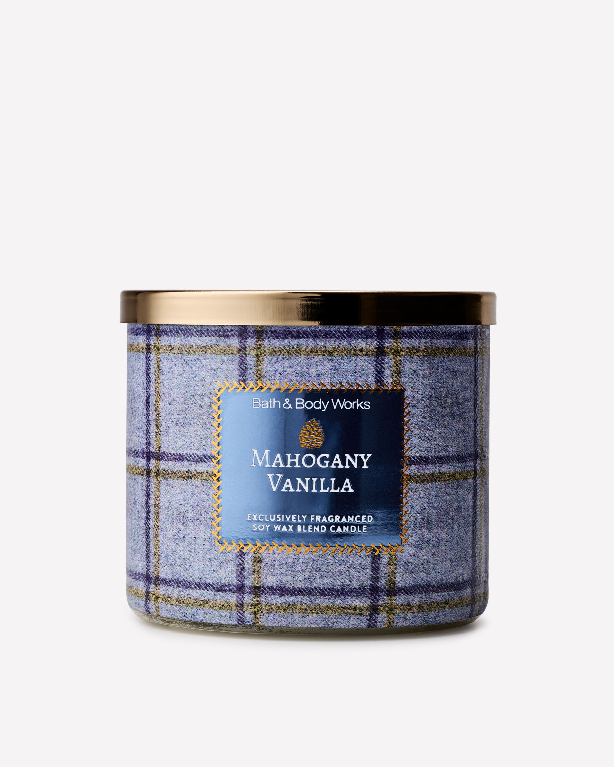 Mahogany Vanilla 3-Wick Candle