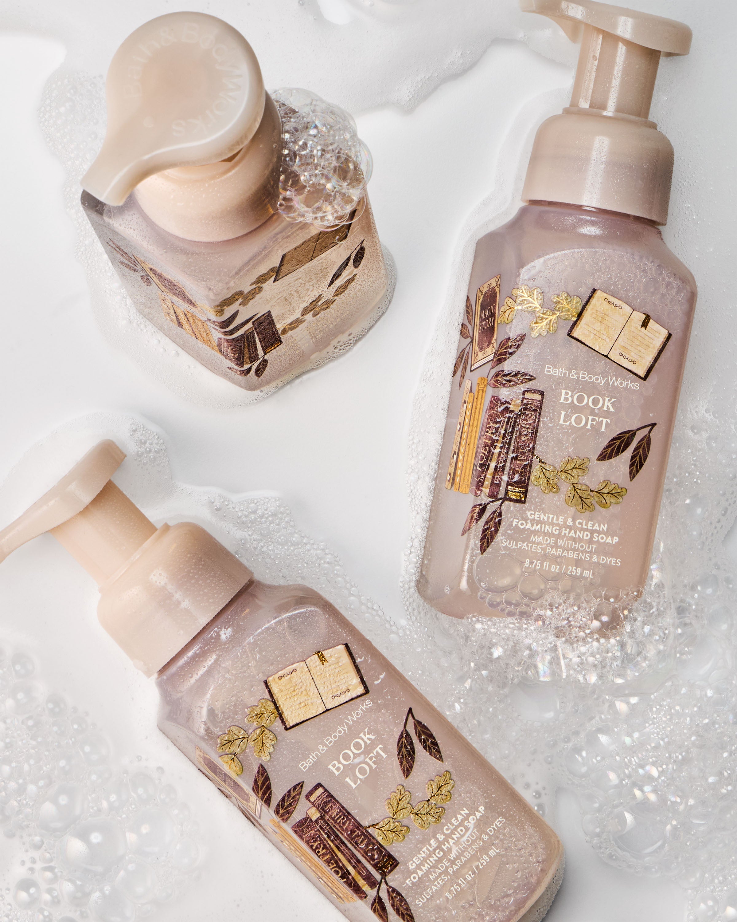 Book Loft Gentle & Clean Foaming Hand Soap