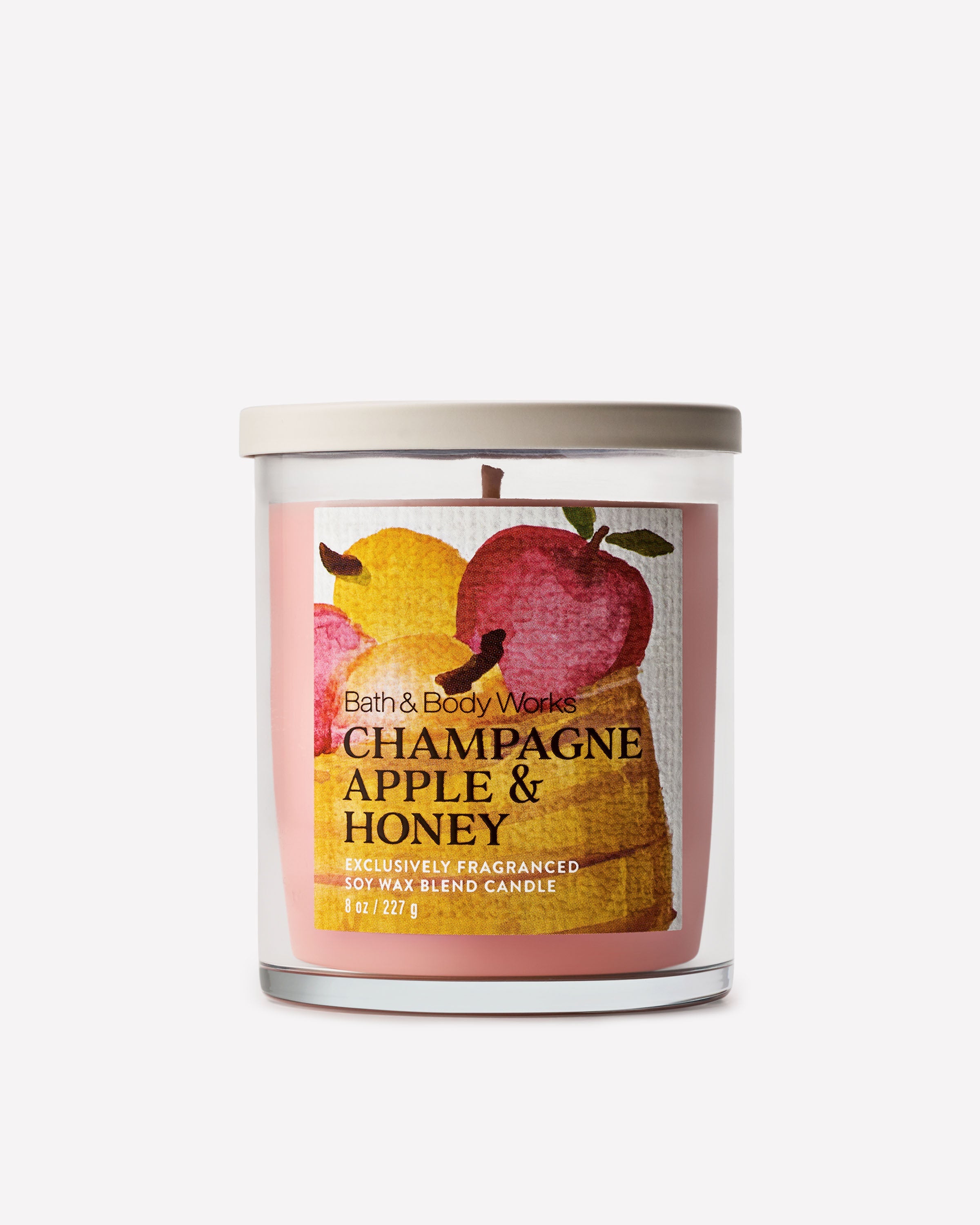 Champagne Apple & Honey Single Wick Candle
