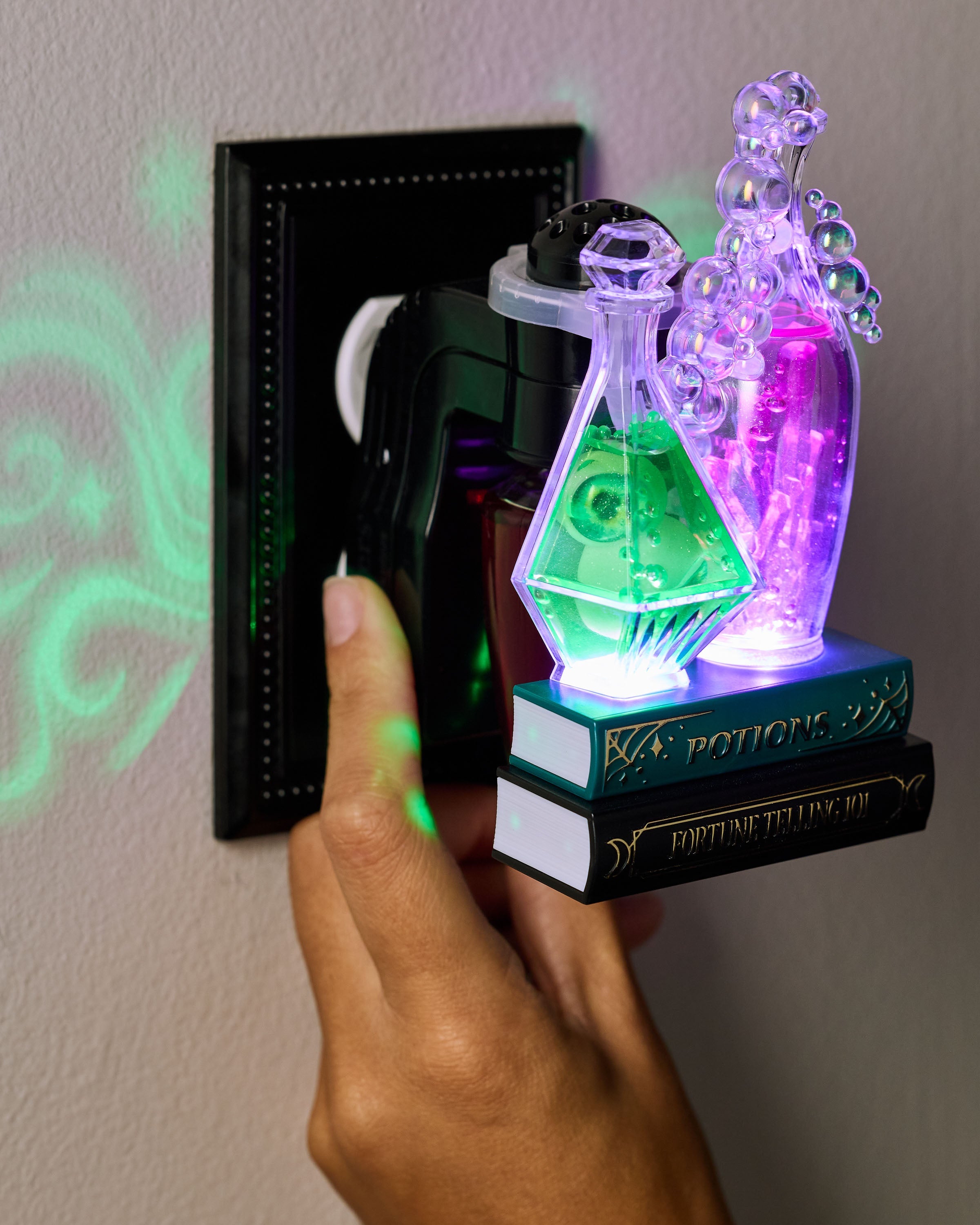 Potion on Books Projector Nightlight Wallflowers Fragrance Plug