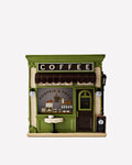 Light-up Coffee Time Pedestal 3-Wick Candle Holder