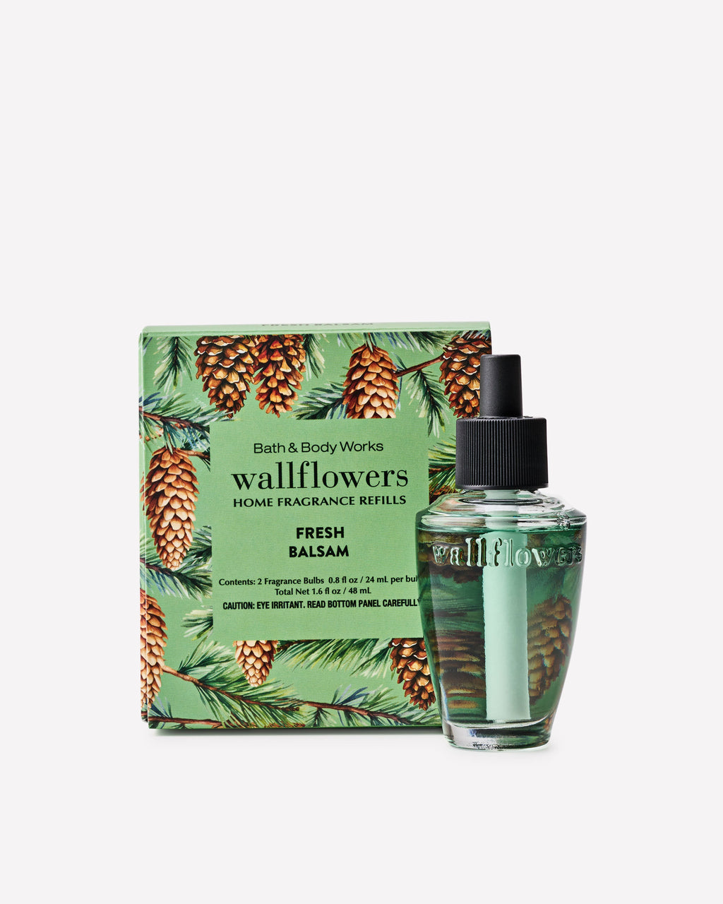 Fresh Balsam Wallflowers Refills 2-Pack