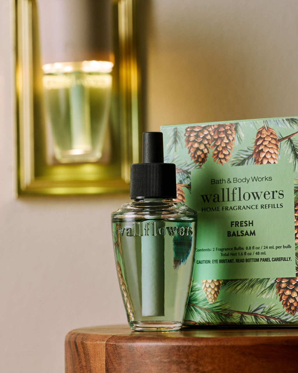 Fresh Balsam Wallflowers Refills 2-Pack